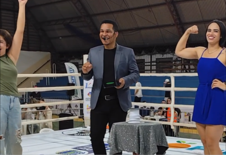 Performance no ringue.